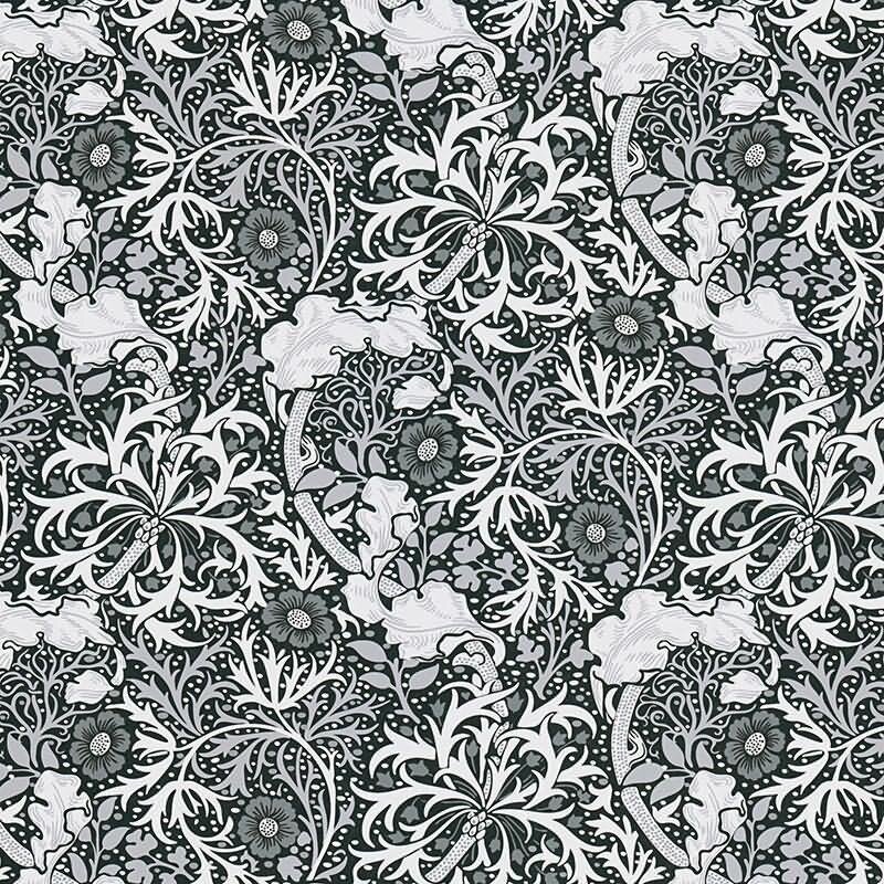 Tapete Grau, Silber, Schwarz-Weiß Architects Paper Vliestapete (1043478)