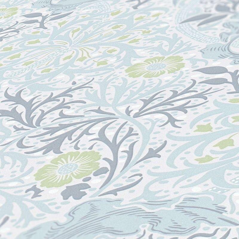 Tapete Grau, Silber, Grün, Pastellfarben Architects Paper Vliestapete (1043477)