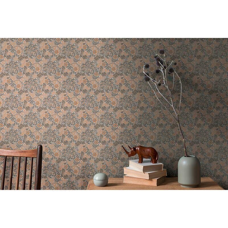 Tapete Braun, Grau, Silber, Greige Architects Paper Vliestapete (1043476)