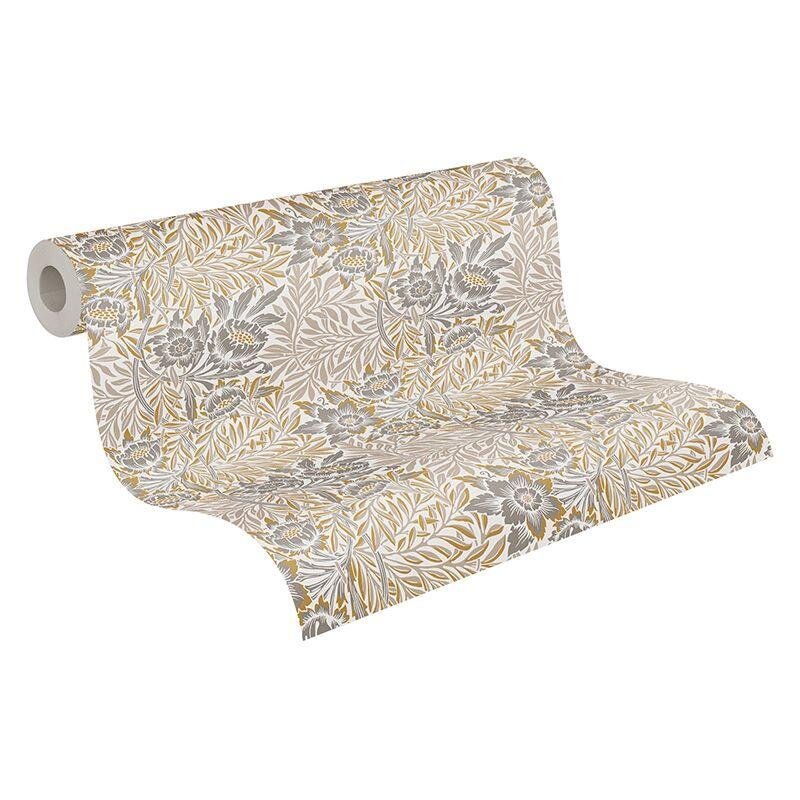 Tapete Braun, Grau, Silber, Greige Architects Paper Vliestapete (1043471)