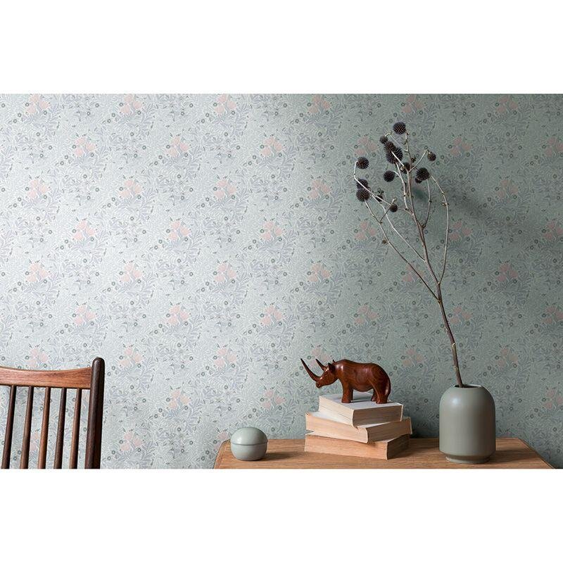 Tapete Grau, Silber, Rosa, Rose Architects Paper Vliestapete (1043468)
