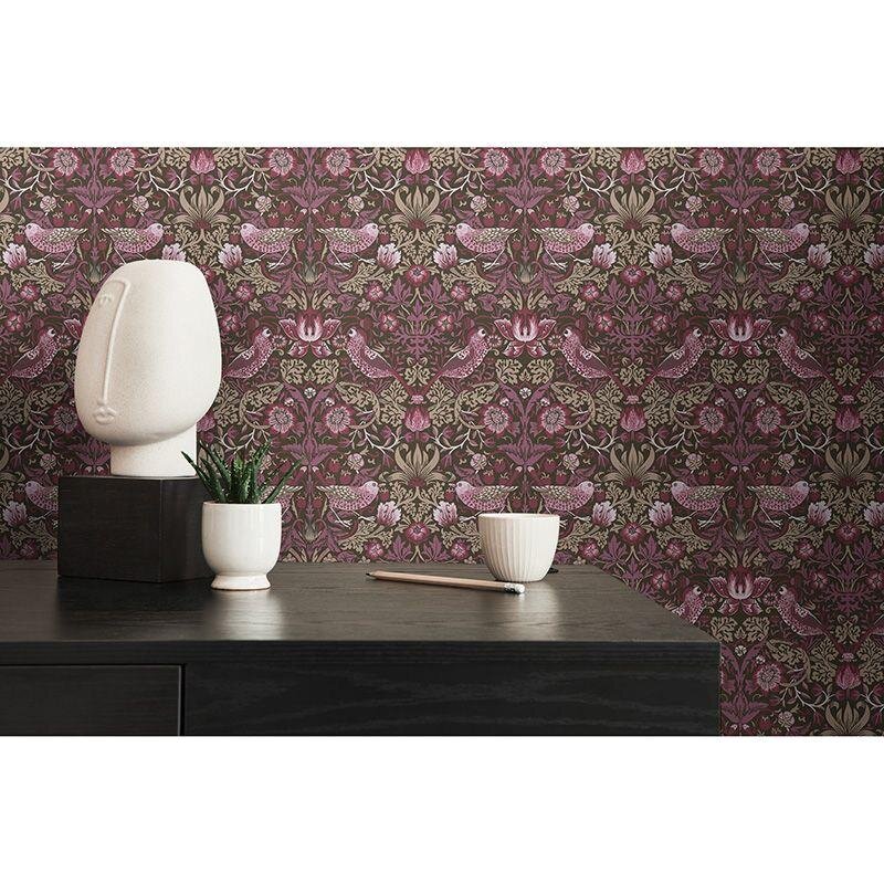 Tapete Greige, Lila, Flieder Architects Paper Vliestapete (1043461)