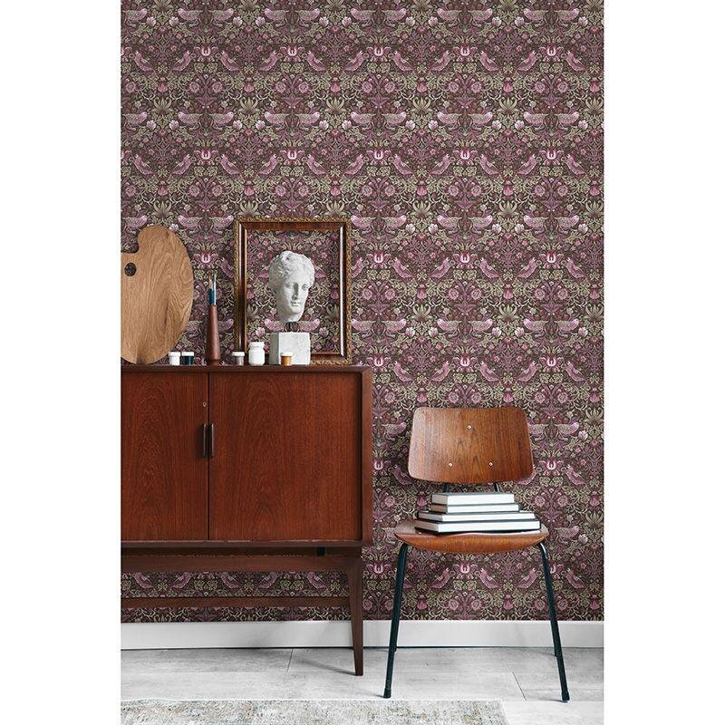 Tapete Greige, Lila, Flieder Architects Paper Vliestapete (1043461)