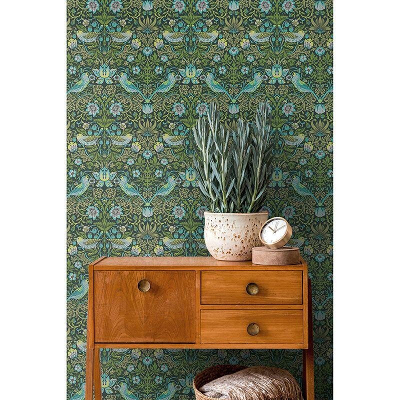 Tapete Grün, Türkis Architects Paper Vliestapete (1043460)