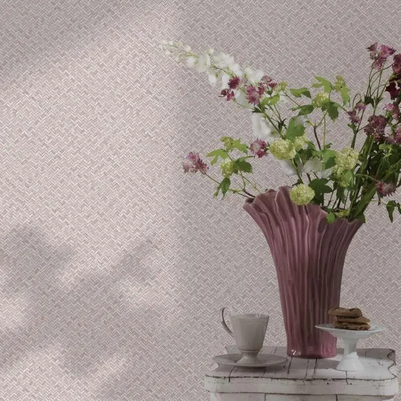 Tapete Rosa Marburg Vliestapete (1043413)