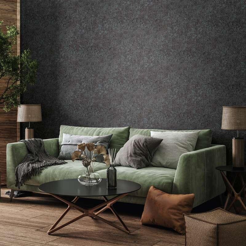 Tapete Schwarz Marburg Vliestapete (1043407)