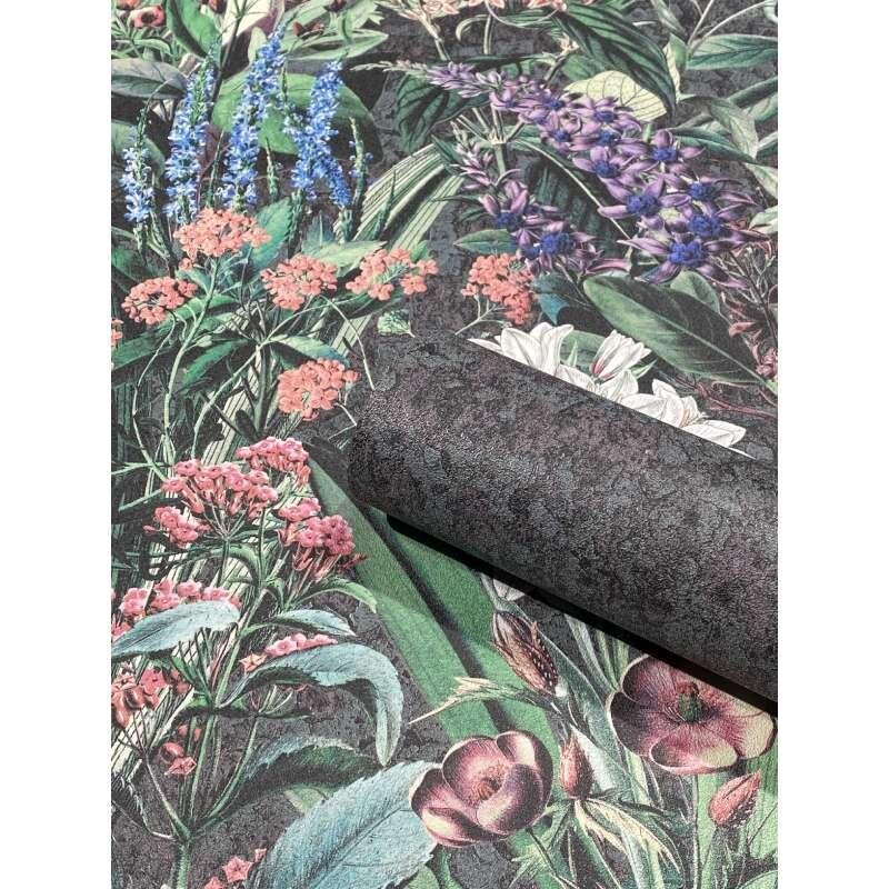 Tapete Bunt, Schwarz Marburg Vliestapete (1043406)