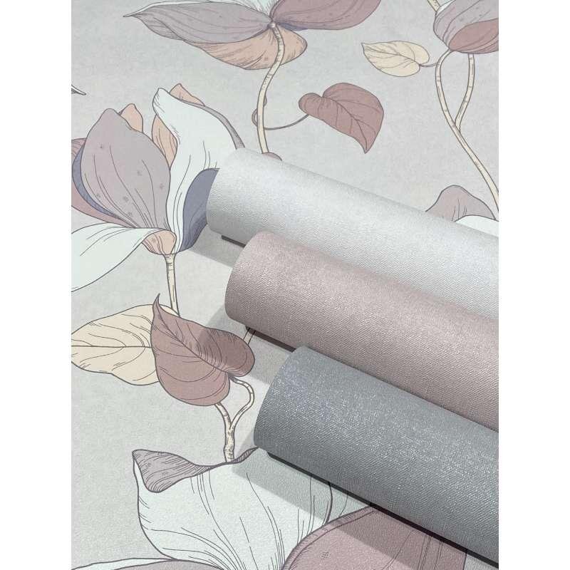 Tapete Rosa, Lila, Pastellfarben Marburg Vliestapete (1043405)