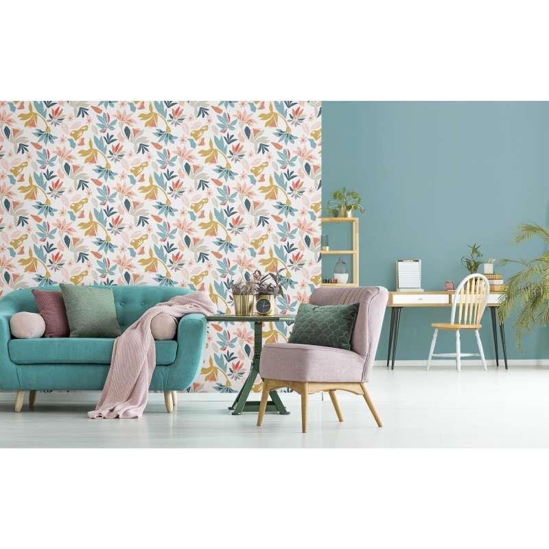 Tapete Bunt, Weiß Marburg Vliestapete (1043398)