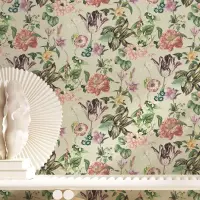 Tapete Bunt, Greige Marburg Vliestapete (1043392)