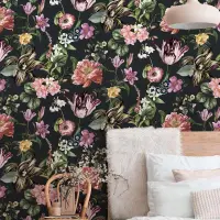 Tapete Bunt, Schwarz Marburg Vliestapete (1043391)