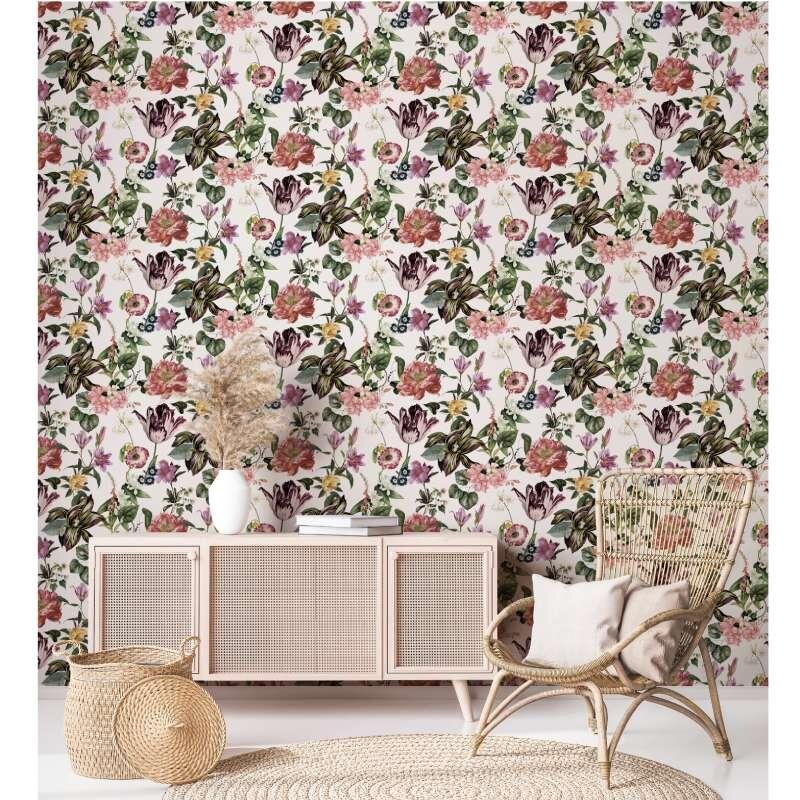 Tapete Bunt, Weiß Marburg Vliestapete (1043389)