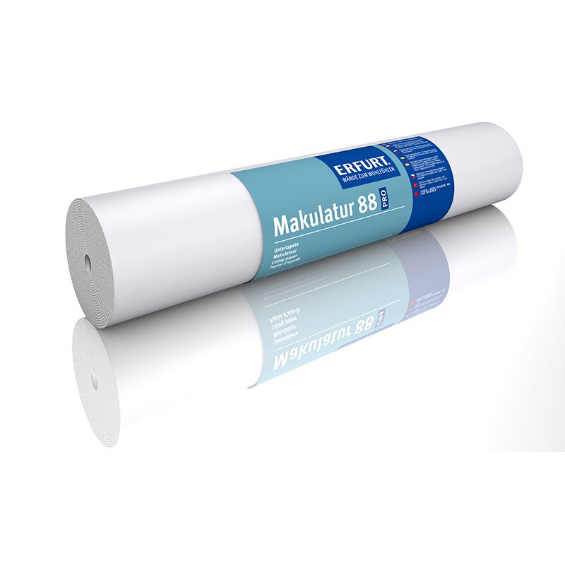 ERFURT Makulatur 88 PRO, Karton 33,5 x 0,53 m (12 x Rolle)