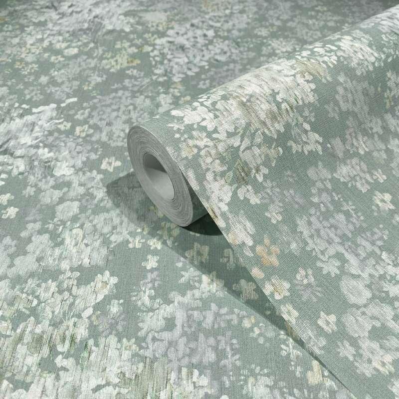 Tapete Grau, Grün Marburg Vliestapete (1043383)