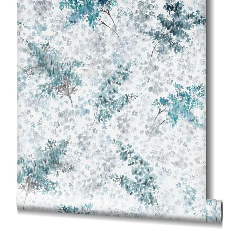 Tapete Blau, Türkis Marburg Vliestapete (1043382)