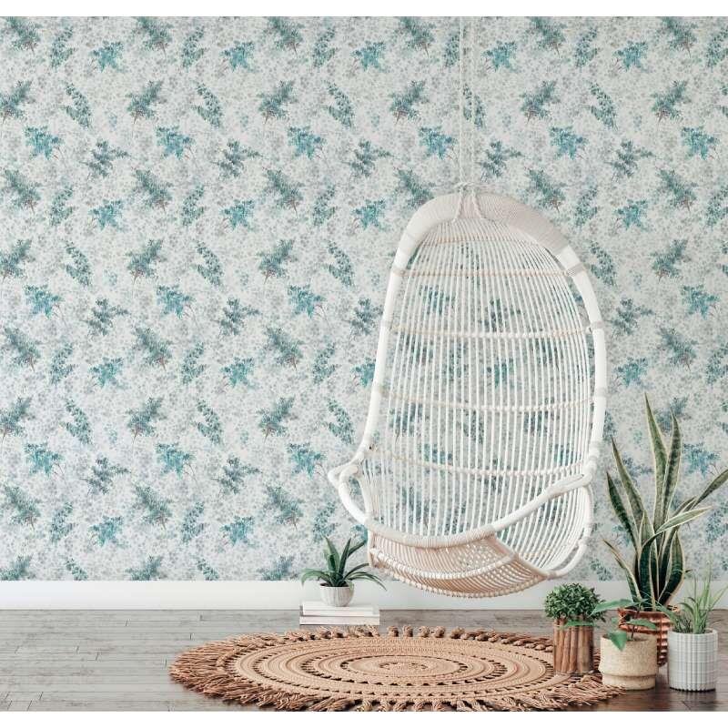 Tapete Blau, Türkis Marburg Vliestapete (1043382)