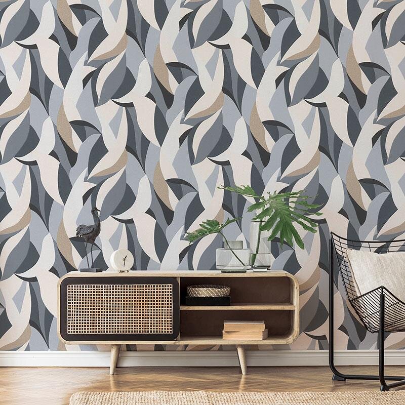 Tapete Grau, Silber ELLE Decoration Vliestapete (1043318)