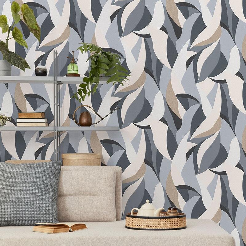 Tapete Grau, Silber ELLE Decoration Vliestapete (1043318)