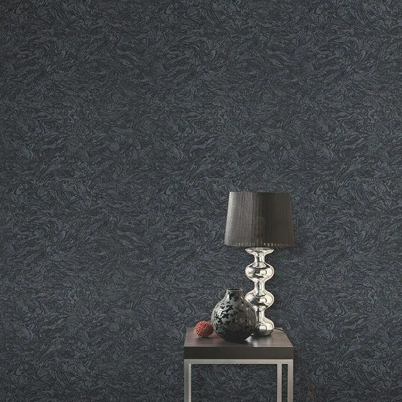 Tapete Schwarz, Anthrazit ELLE Decoration Vliestapete (1043312)