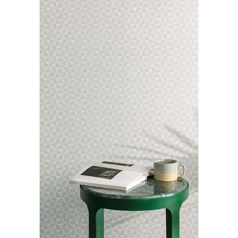 Tapete Beige, Creme, Blau MASUREEL Vliestapete (1043370)