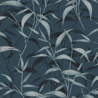 Tapete Blau, T&uuml;rkis MASUREEL Vliestapete (1043366)