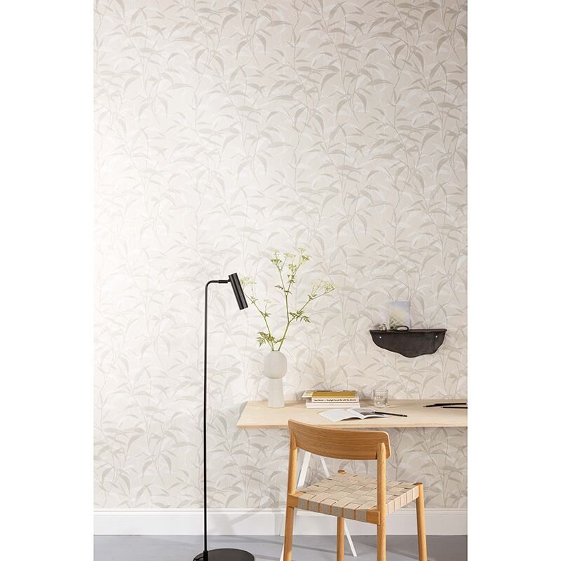 Tapete Grau, Silber, Greige, Weiß MASUREEL Vliestapete (1043365)