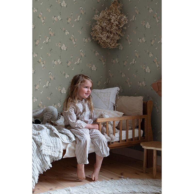 Tapete Beige, Creme, Grün Sandberg Vliestapete (1043209)