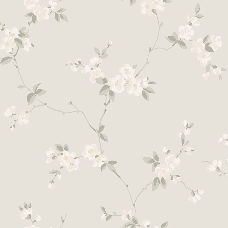 Tapete Beige, Creme, Greige, Grün Sandberg Vliestapete (1043207)