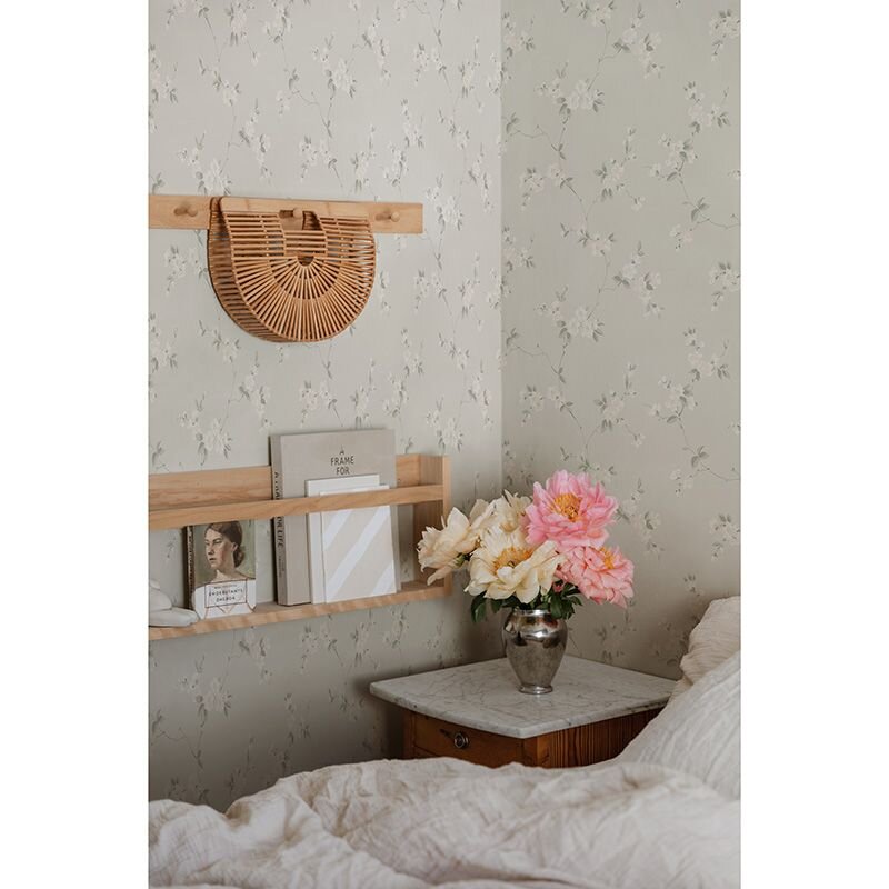 Tapete Beige, Creme, Greige, Grün Sandberg Vliestapete (1043207)