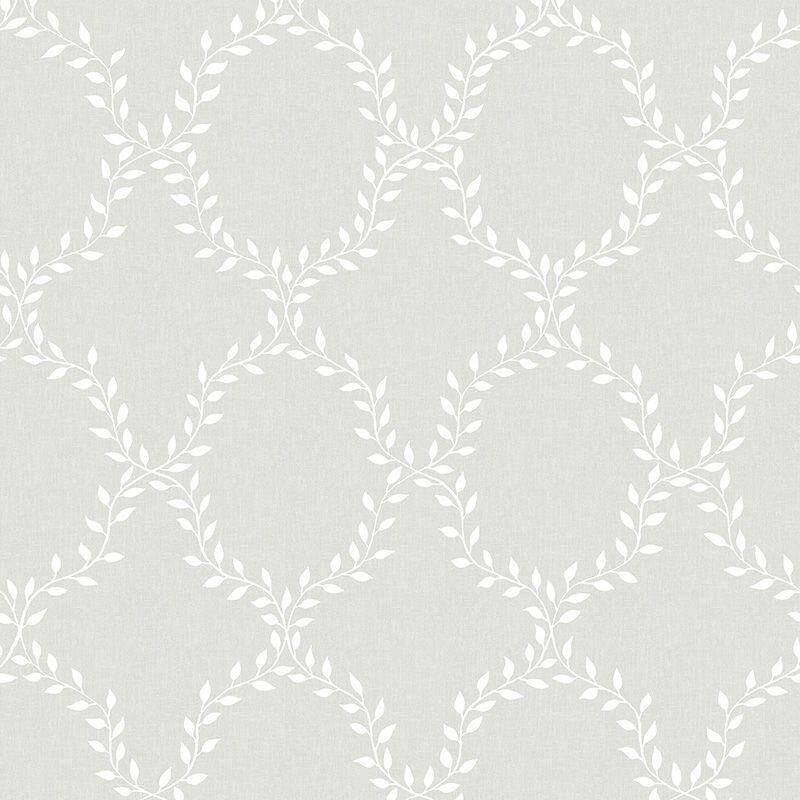 Tapete Grau, Silber, Weiß Sandberg Vliestapete (1043198)