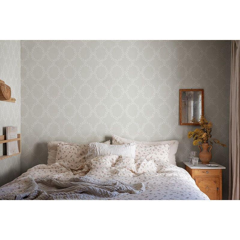 Tapete Grau, Silber, Weiß Sandberg Vliestapete (1043198)