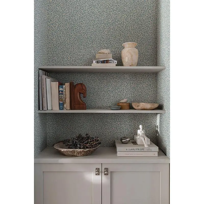 Tapete Blau, Greige Sandberg Vliestapete (1043196)