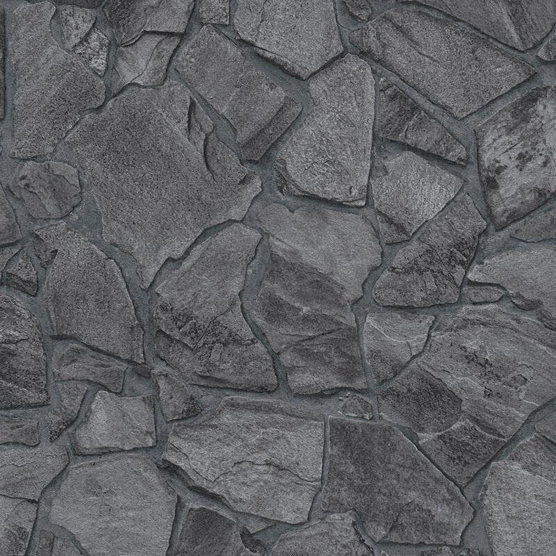 Tapete Grau, Silber, Schwarz, Anthrazit AS-Creation Vliestapete (1043304)