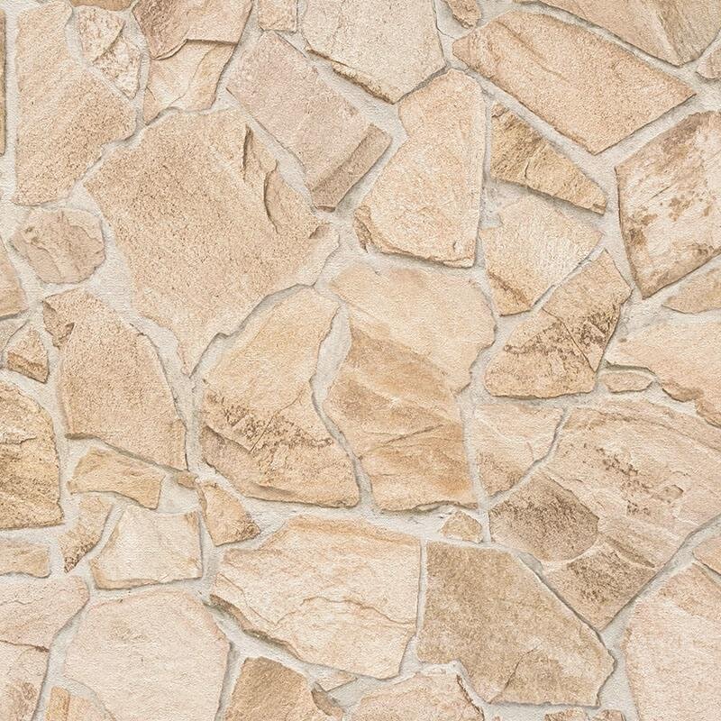 Tapete Beige, Creme, Braun AS-Creation Vliestapete (1043300)