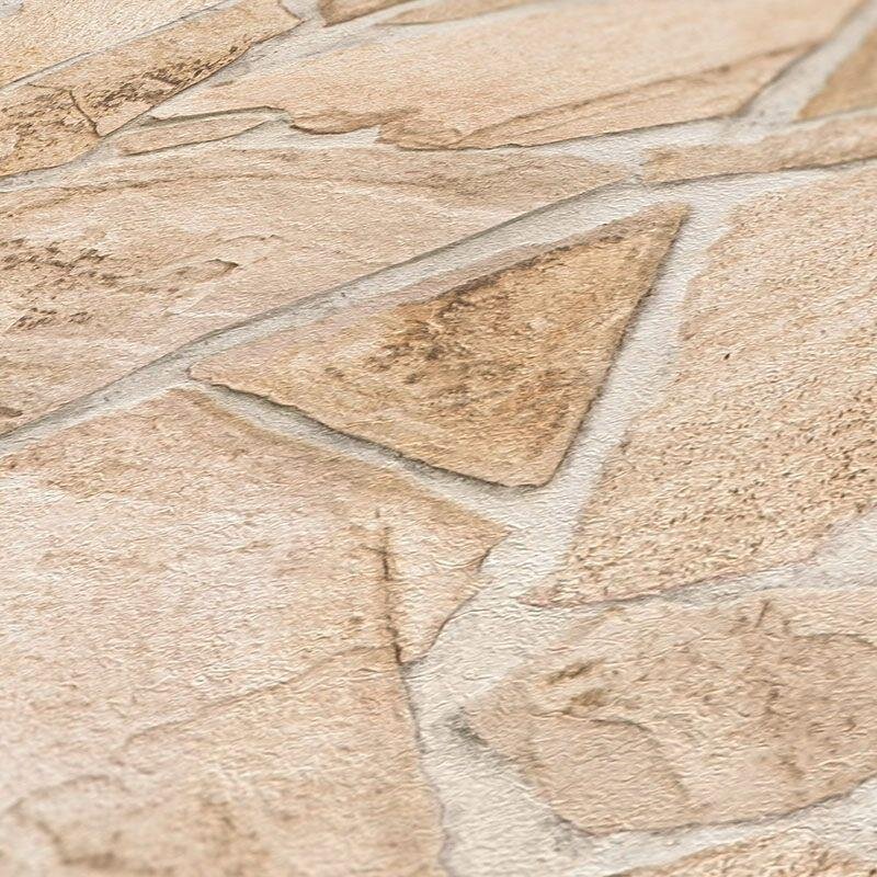 Tapete Beige, Creme, Braun AS-Creation Vliestapete (1043300)