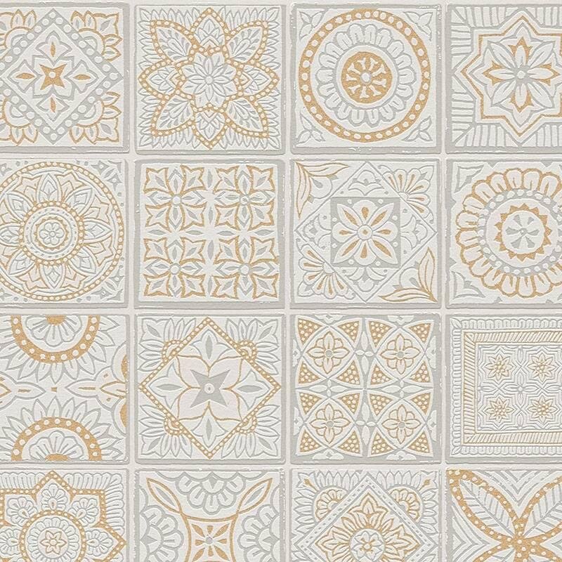 Tapete Grau, Silber, Weiß AS-Creation Vliestapete (1043269)