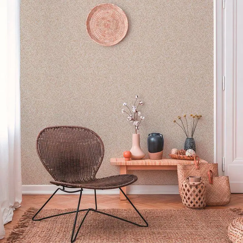 Tapete Beige, Creme, Braun AS-Creation Vliestapete (1043268)