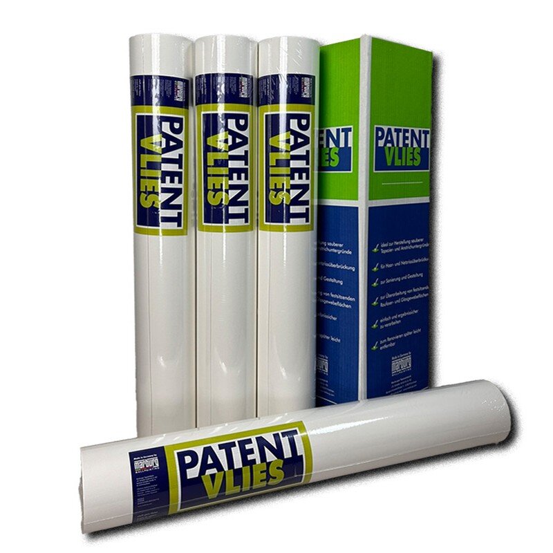 Glattvlies Renoviervlies Patent Vlies Marburg 4x Rolle/Karton 25 x 0,75 m (9396)