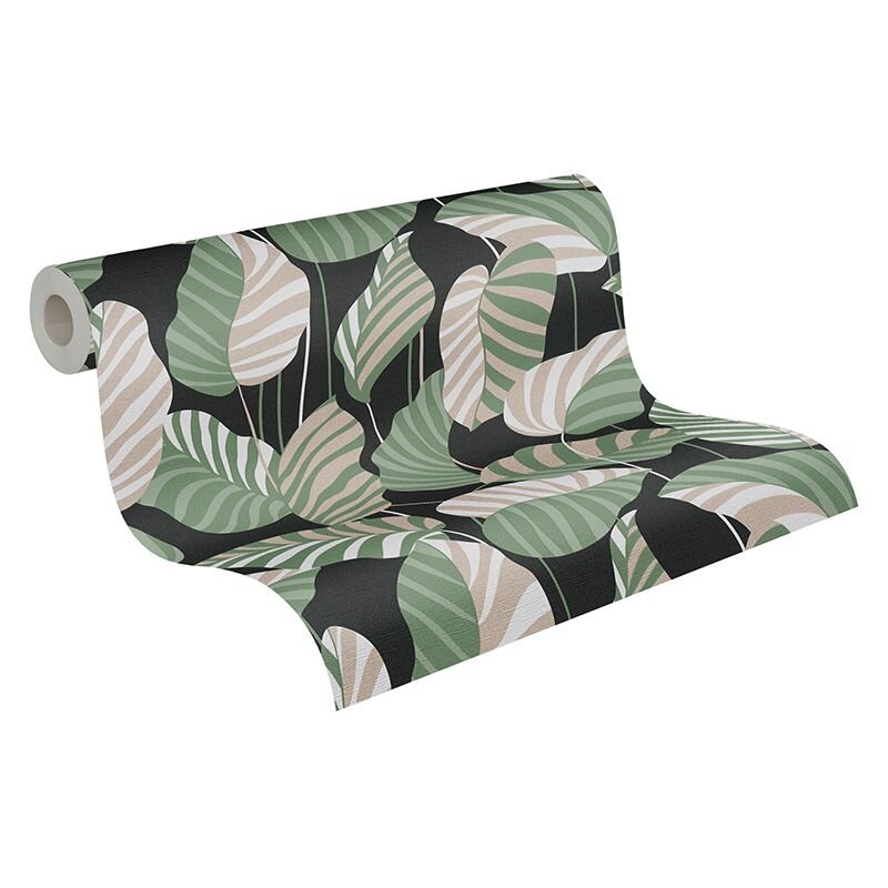 Tapete Gold, Kupfer, Grün, Schwarz, Anthrazit AS-Creation Vliestapete (1043029)