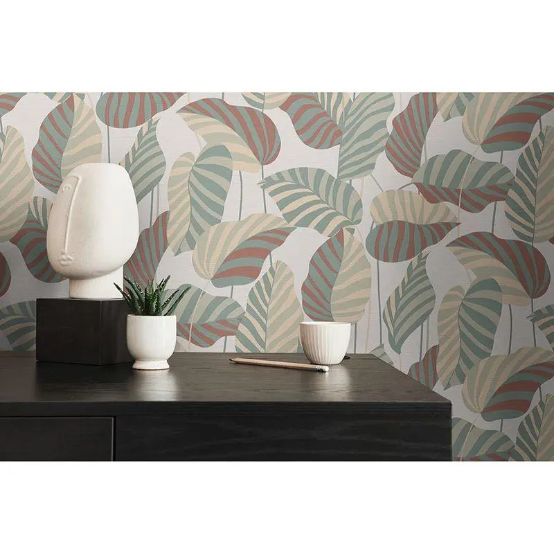 Tapete Beige, Creme, Braun, Grün, Weiß AS-Creation Vliestapete (1043028)