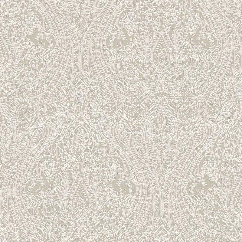 Tapete Grau, Silber, Greige MASUREEL Vliestapete (1042842)