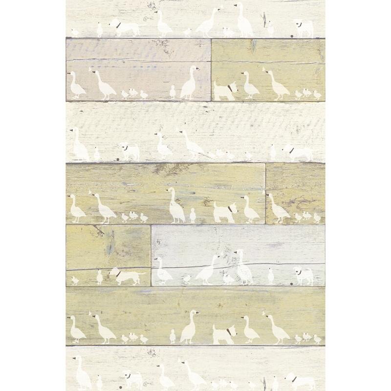 Digitaldruck-Tapete Beige, Creme, Grün Eijffinger (1020961)