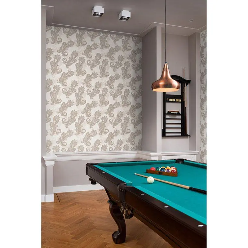 Tapete Beige, Creme, Grau, Silber Rasch Vliestapete (1042825)