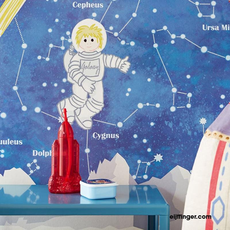 Digitaldruck-Tapete Blau Eijffinger (1020958)