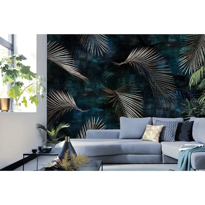 Digitaldruck-Tapete Blau, Grau, Silber Guido Maria Kretschmer (1042768)