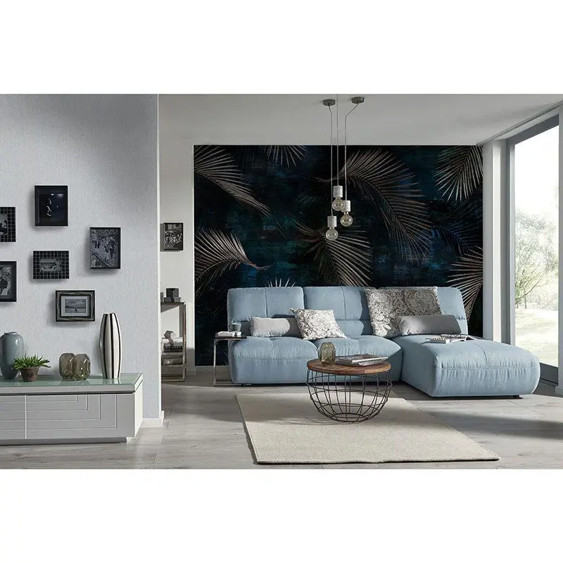 Digitaldruck-Tapete Blau, Grau, Silber Guido Maria Kretschmer (1042768)