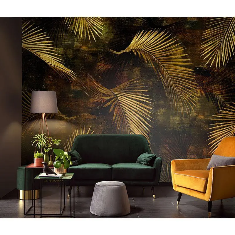 Digitaldruck-Tapete Gold, Kupfer, Schwarz, Anthrazit Guido Maria Kretschmer (1042766)