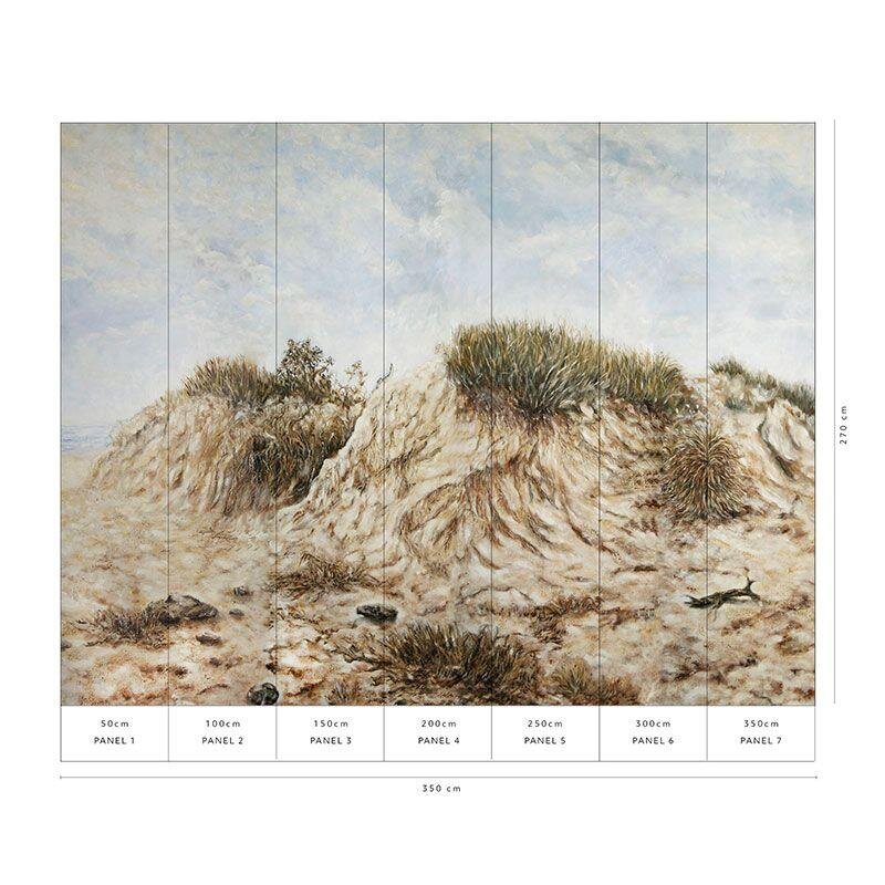 Digitaldruck-Tapete Blau, Braun, Grün Guido Maria Kretschmer (1042755)