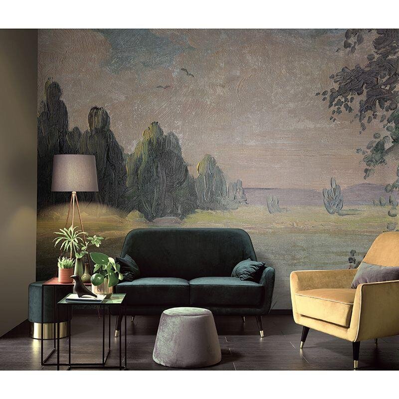 Digitaldruck-Tapete Blau, Braun, Grün Guido Maria Kretschmer (1042751)