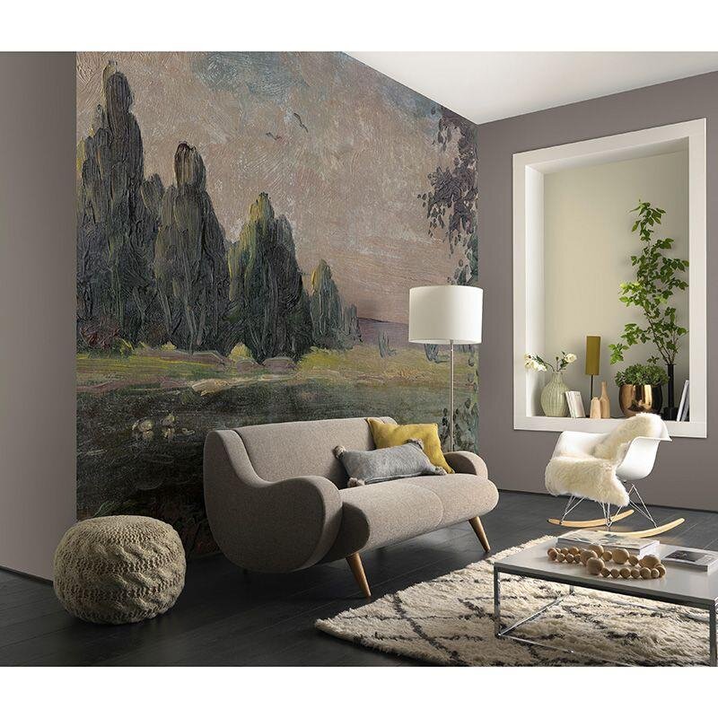 Digitaldruck-Tapete Blau, Braun, Grün Guido Maria Kretschmer (1042751)